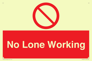 No Lone Working
